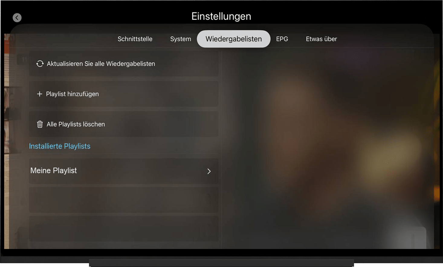 Alice Player: Installation und Playlist